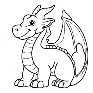 Ice Dragon Coloring Page 14459-11679