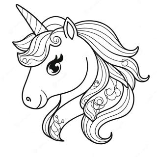 11 Year Old Girls Fun Unicorn Coloring Page 14489-11697