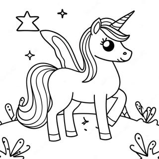 11 Year Old Girls Fun Unicorn Coloring Page 14489-11698