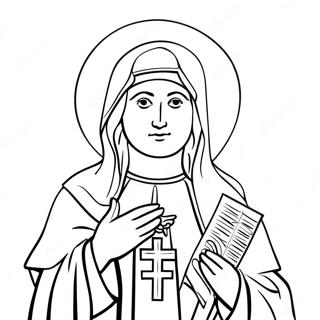 Catholic Coloring Page 14509-11717