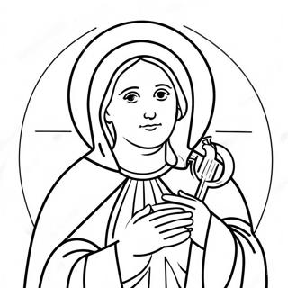 Catholic Coloring Page 14509-11719