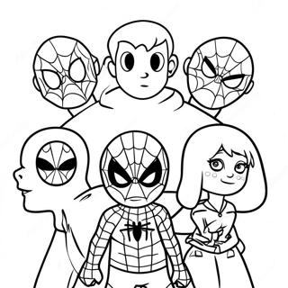 Spidey And His Amazing Friends Coloring Page 14519-11727