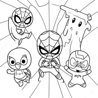 Spidey And His Amazing Friends Coloring Page 14519-11728