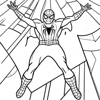 Friendly Neighborhood Spider Man Coloring Page 14520-11732