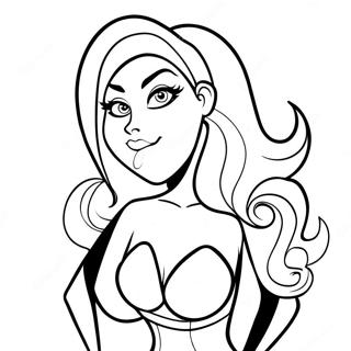 Jessica Rabbit Coloring Page 14559-11764