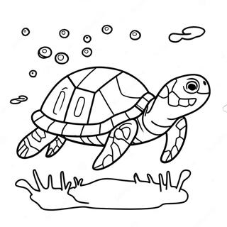 Sea Turtle Coloring Page 14579-11776