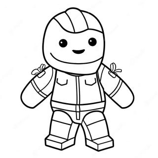 Cute Roblox Character Coloring Page 14600-11794