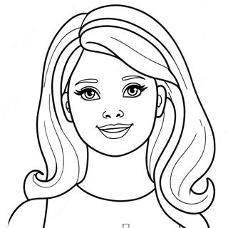 Barbie Chelsea Coloring Pages