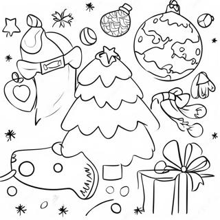 Christmas Around The World Coloring Pages