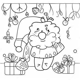 Joyful Christmas Traditions Coloring Page 14650-11833