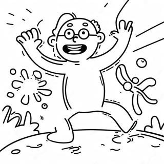 Keith Haring Coloring Page 14689-11863