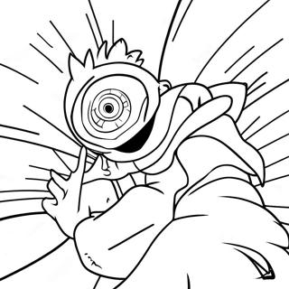 Obito In Battle Coloring Page 14710-11881