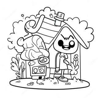 Loud House Coloring Page 1471-1214