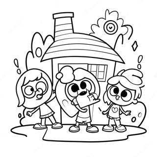 Loud House Coloring Page 1471-1216