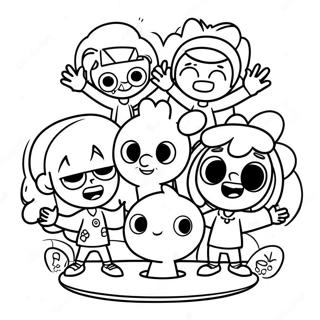 Loud House Family Fun Coloring Page 1472-1224