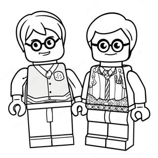 Lego Harry Potter Coloring Page 14749-11910