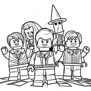 Lego Harry Potter Coloring Page 14749-11911