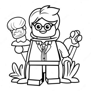 Lego Harry Potter Coloring Page 14749-11912