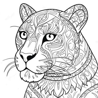 Panther Coloring Page 14779-11933