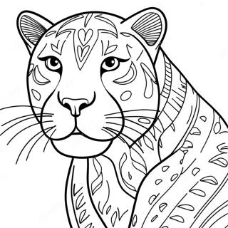 Panther Coloring Page 14779-11934