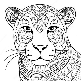 Panther Coloring Page 14779-11935