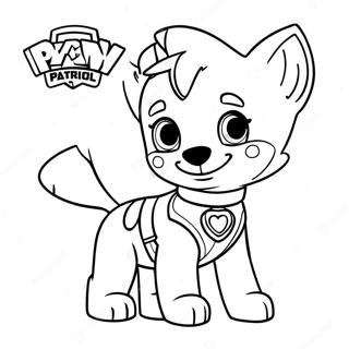 Liberty Paw Patrol Coloring Pages