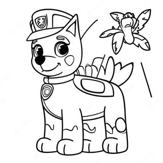 Liberty Paw Patrol Coloring Page 14799-11952