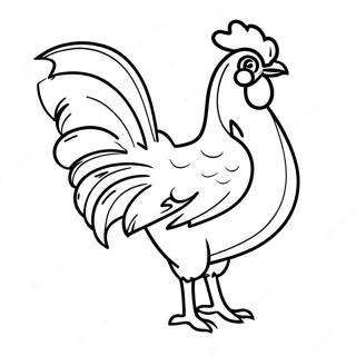 Rooster Coloring Page 14809-11959