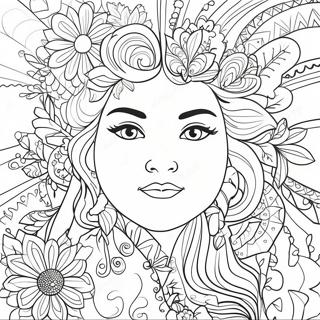 Self Love Coloring Pages