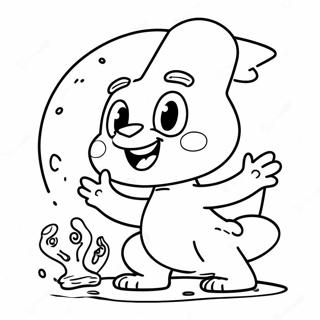 Sandy Cheeks Coloring Pages