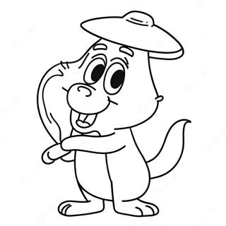 Sandy Cheeks Coloring Page 14869-12004