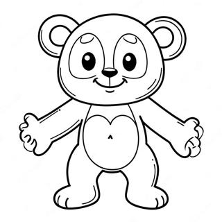 Huggy Wuggy Coloring Page 1491-1235