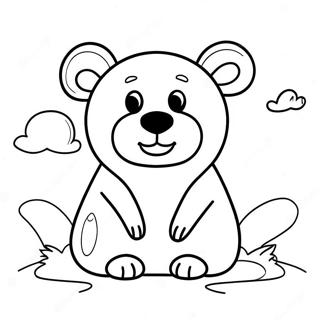 Huggy Wuggy Coloring Page 1491-1236