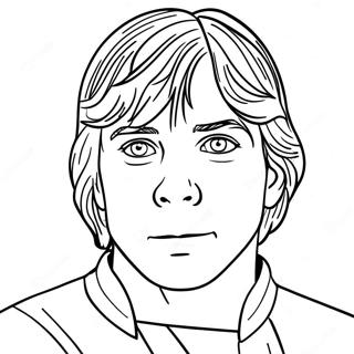 Luke Skywalker Coloring Pages