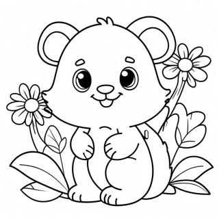 Cute Animal Tots Coloring Page 14980-12089