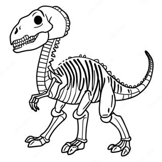 Fossil Coloring Pages