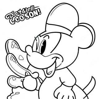 Disney Get Well Soon Coloring Page 15019-12124