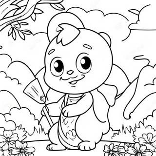 Mitsuri Coloring Page 15029-12132