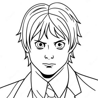 Death Note Coloring Page 15039-12138