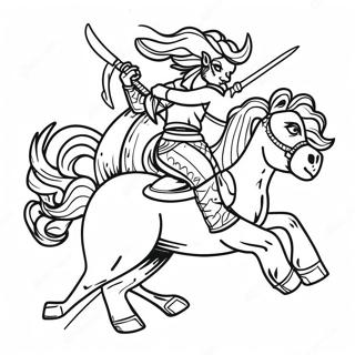 Bold And Fearless Badass Coloring Page 15080-12174