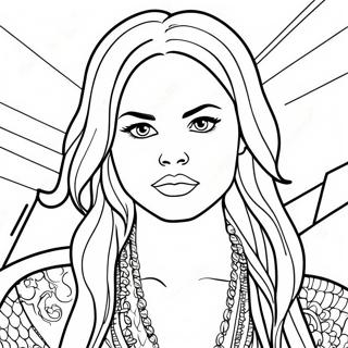 Bold And Fearless Badass Coloring Page 15080-12175