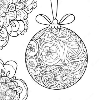 Bobbie Goods Festive Ornament Coloring Page 15090-12182