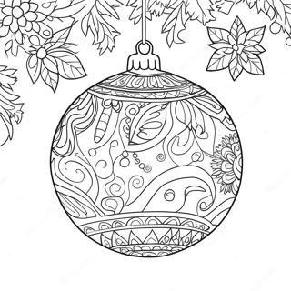 Bobbie Goods Festive Ornament Coloring Page 15090-12183