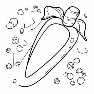 Candy Corn Coloring Page 15119-12204