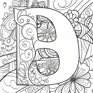 Letter Coloring Page 15159-12235