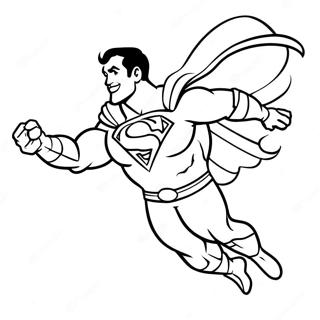 Shazam Flying Through The Sky Coloring Page 15170-12249