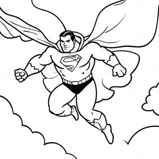 Shazam Flying Through The Sky Coloring Page 15170-12252