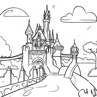 Disneyland Adventure Coloring Page 15180-12254