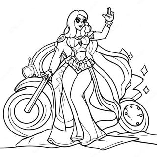 Victorious Coloring Page 15189-12257