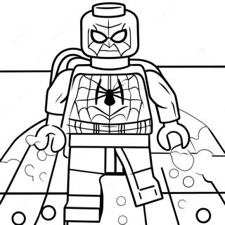 Spiderman Lego Coloring Page 15199-12271